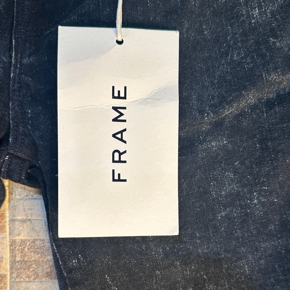 Frame Denim Black Women's Skinny Jeans - Picture 3 of 6